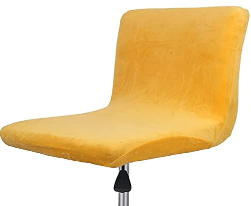 Barhocker Stuhlhussen Stretch Stuhl Abdeckungen Stuhlbezug Samt 1/2/4/6PCS Stretch Abnehmbare Barhockerhussen für Kneipentheke Höhe Seitenstuhlbezüge Waschbare Stuhlhussen (Color : #76, Size : 1PC)