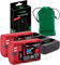 Baxxtar MaxProtect LP-E6NH Akkus (2X 2400mAh) NTC Sensor V1 Gehäuse - 1500mA Ladegerät PD-Performance USB-C - EOS R R5 R5c R6 R6II R7 60D 70D 80D 90D 5DS 5DS R 5D II III IV 6D I II 7D I II etc.