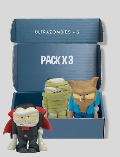 Triciclo Editores Ultrazombies – 3er-Pack – Puppen – Zombies-Figuren – Sammlerstück für Kinder ab 4 Jahren (Pack 2)