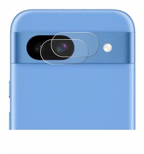 BROTECT Schutzfolie für Google Pixel 8a | (NUR Kameraschutz) 2 Stück Transparenter Displayschutz Made in Germany Klare Displayschutz-Folie Clear Einfache Montage