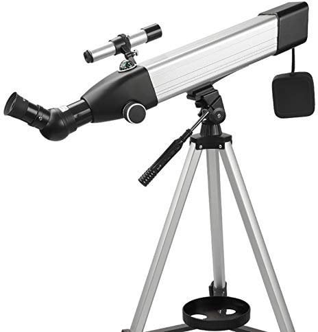 Teleskop, Teleskope für Erwachsene, 60 mm Öffnung, 500 mm AZ-Montierung, Teleskop für Kinderanfänger, vollständig mehrfachbeschichtete Optik, Astronomie-Refrakt