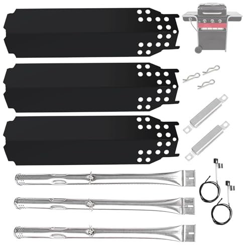 BQMAX Grillteile für Charbroil Gas2coal 463370519 463370518 463340516 463370516 466370516 für Charbroil Gas2coal Teile, G553-0002-W1A G421-0500-W1 für Charbroil Gas 2 Kohlegrill Ersatzteile