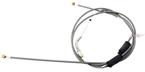 MOGA Schaltzug Bowdenzug Komplett grau kompatibel mit DKW Hummel Standard | Einbaufertig, OEM MG00084199 kompatibel mit Victoria Moped Mokick