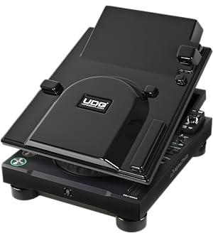 UDG Ultimate Equipment Cover für AlphaTheta CDJ-3000X - Passgenauer Staub- und Spritzschutz aus ABS für DJ-Player - Schwarz (U94130BL)