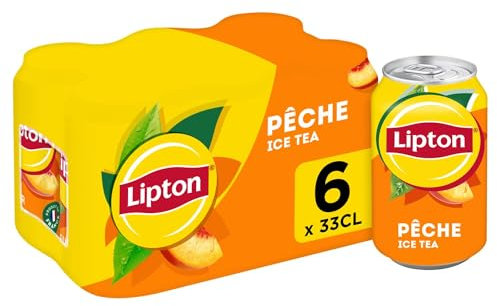 Lipton Ice Tea saveur pêche 6 x 33 cl