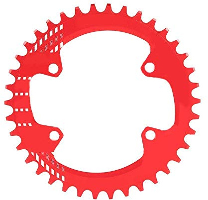 Alomejor Fahrradkettenblatt BCD 96MM schmales breites Kettenblatt-Einzelkettenring für Shimano M6000 M7000 M8000
