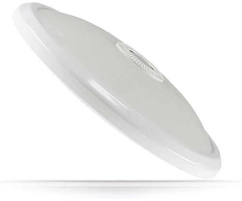 Plafonnier LED 12W, détecteur de mouvement, fonction de secours sur batterie, blanc jour 4000K