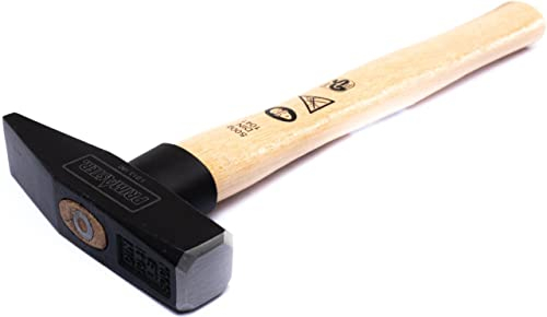 TrendLine Schlosserhammer 500g Hammer mit Holzstiel
