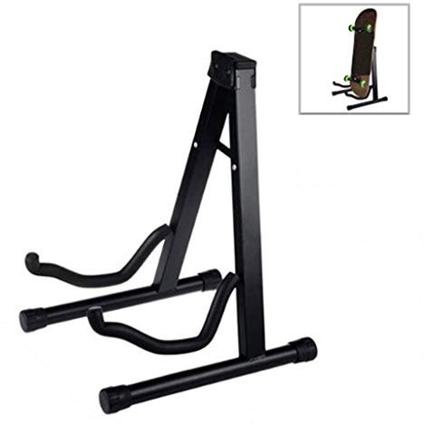 mkki Skateboard-Aufbewahrung, Display, Organizer, Longboard-Ständer, tragbarer Skateboard-Ständer für Skateboard oder Longboard-Skateboard-Zubehör/ohne Skateboard