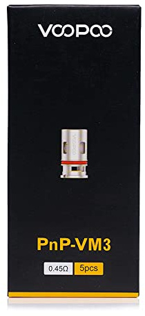Bobina VooPoo PnP-VM3 para Vinci X/Drag Baby Trio - 0.45ohm - 5 piezas