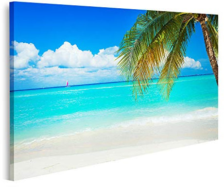 islandburner Bild auf Leinwand Strand Isla Mujeres Mexiko Cancun Bilder Wandbilder Poster