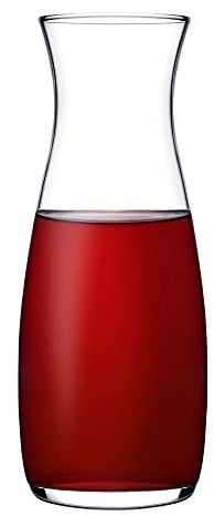 Clear Glass Water Jugs, Juice Wine Water Beverage Pitchers Tableware, Available in 3 Sizes | 350ml, 640ml, 1180ml (1180ml)