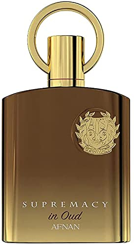 AFNAN Supremacy in Oud Eau de Parfum, elegante Flasche für Herren, arabisches Parfüm, langanhaltender Duft, Spray-Parfüm, 100 ml
