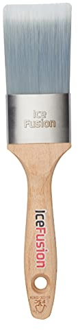ProDec Advance 2 inch Ice Fusion Oval Trade Synthetic Paint Brush for Painting with Emulsion, Gloss, Satin Paints Ideal for Skirting Board, Architrave and Other Curved or Moulded Surfaces, 2 50mm