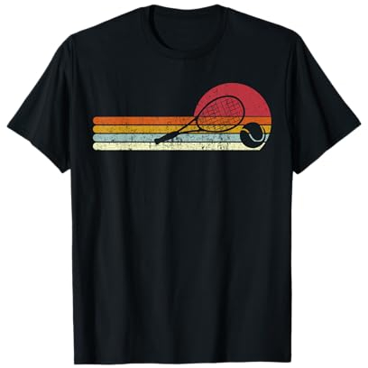 Tennis Sonnenuntergang | Betrübt T-Shirt