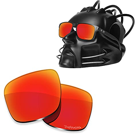 ToughAsNails Polarized Lens Replacement for Oakley Holbrook XL OO9417 59mm Sunglass - Fire Orange AR