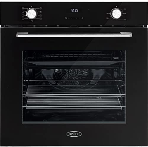 Belling ComfortCook™ BEL BI603MFC BLK Built In Electric Single Oven - Black - A Rated