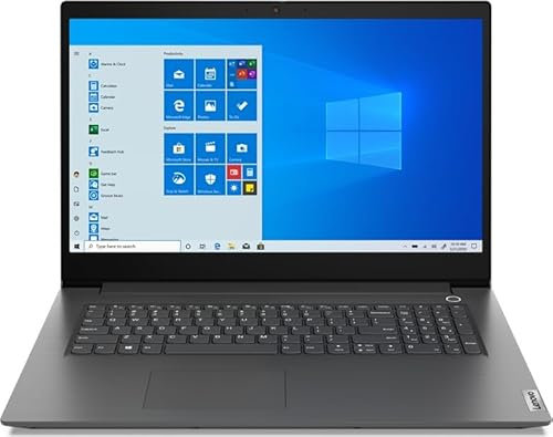 Lenovo (17,3 Zoll FullHD Notebook (Intel Core i3 1005G1 4-Thread CPU 3.40 GHz, 8GB DDR4, 512 GB SSD, Intel UHD, HDMI, Webcam, Bluetooth, USB 3.0, WLAN, Windows 11 Prof. 64 Bit) #7041