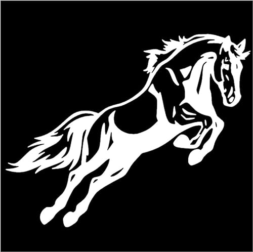 2 Stück 3D Pferd Autoaufkleber Vinyl Wasserdichte Auto Aufkleber Paste Dekoration Auto Personalisiert Aufkleber Selbstklebender Aufkleber Universal Grafik Aufkleber Für Auto Zubehör Dekoration