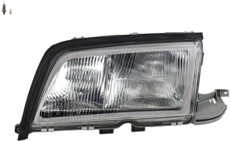 Johns, Scheinwerfer Halogen passend für Mercedes W202 C-Klasse 96-00 Links Leuchtmittel