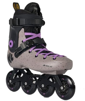 K2 Grid 90 Inline Skate 2025 Grey/Purple