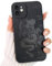NITITOP Compatible for iPhone 12 Case Cute Cool Dragon Black Design for Girls Women Soft TPU Shockproof Protective Phone Cover Girly - Dragon