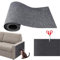 Selbstklebend Kratzteppich Kratzmatte für Katzen DIY Zuschneidbare Selbstklebende Katzenkratzmatte Langlebig Schützt Teppiche, Sofas, Möbel