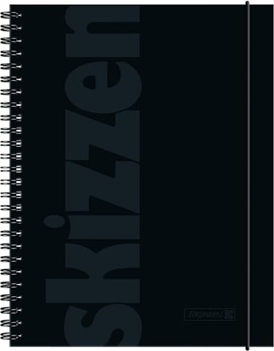 Skizzenbuch, A5, 48 Blatt, schwarz