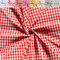 Baumwolle bedruckt Karo Meterware - Baumwollstoff kariert - BW Webware Landhaus *Ab 50cm, Farbe: 015 rot
