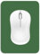 Dapesuom Small Mouse Pad, 6 x 8 Inch Thick Rubber Premium-Textured Non-Slip Portable & Washable Mini Mouse Mat for Women Men Wireless Laptops Keyboard Tray Gaming Computer Office Travel, Forest Green