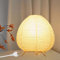 Reispapier Lampenschirm Papier Tischlampe, Weiß Nachttischlampe Stehlampe Tischleuchte Lampenschirm mit E14 Fassung, Schalten und Glühbirne, Hängelampe Ersatzlampenschirme 1.8m kabel
