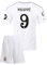 Qycksouth Mbappe Trikot Kinder #9 – Fußballset mit Trikot, Shorts, Socken, Schienbeinschonern, Stutzen & Zubehör | Kinder Fußballtrikot für Training, Freizeit Set (164)