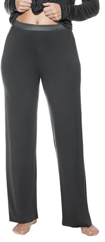 Mey Nachtwäsche Serie Pure Chic Damen Yoga Pants Thunder Grey XS(XS)