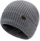 Thermomütze, Wintermütze, Wollmütze, Damen, lose Wollmütze, übergroß, gestrickt, warm, geeignet für kaltes Wetter, Einheitsgröße, Herren-Wintermütze, Thermo-Wintermütze, rosa Beanie-Mütze, grau,