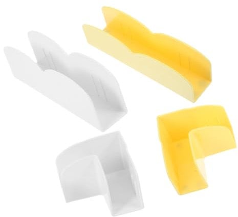 Laufgitterhalterung aus Kunststoff 4 Stück, Stabilisator für Zaun