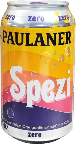 Paulaner Spezi Zero, EINWEG (1 x 330 ml)