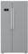 Hotpoint 593 Litre Side-By-Side American Fridge Freezer - Stainless Steel