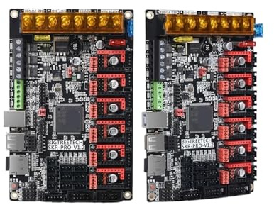 Generisch Kompatibel for BIGTREETECH SKR PRO V1.2 Steuerplatine 32Bit WiFi TMC2209 TMC2208 3D Drucker Teile for Ender 3 V2 .4(with TMC2209 x6)