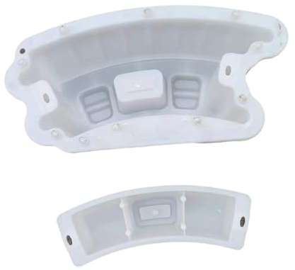 F Fityle Cadre de moulage de briques en béton, outil de moulage de blocs de ciment, décoration, bricolage léger et réutilisable pour la construction artisanale, 150cm