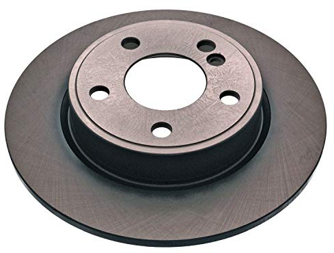 febi bilstein 43816 Brake Disc Set (2 Brake Disc) rear, full, No. of Holes 5
