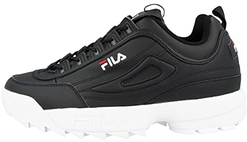 FILA Disruptor men Men’s Sneaker, black (Black), 7 UK