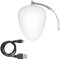 WEDO 205265400 Handtaschenlicht oval, mit Infrarot-Sensor, mit USB-Ladegerät, wiederaufladbar, Weiß (white)