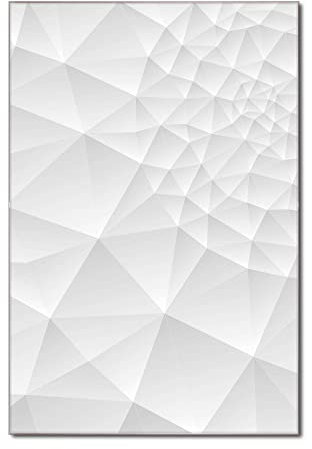 banjado Glas Magnettafel (60 x 90cm) - Magnetwand Glas - Magnetpinnwand als Memoboard - Pinnwand Magnettafel Küche, Büro, Kinderzimmer - Nautilus