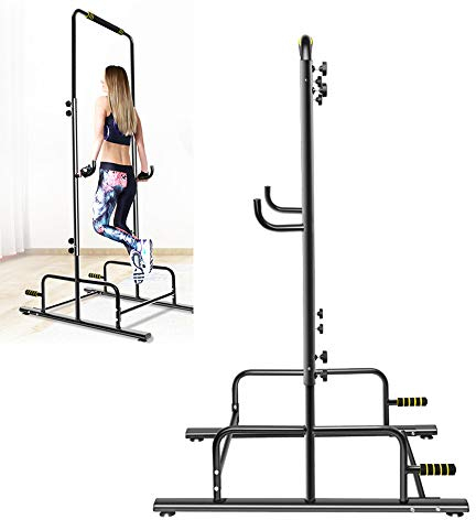 Multifunktion Horizontalstange Power Tower Indoor Pull Up Rack Höhenverstellbares Kinderheim Krafttraining Fitnessgeräte