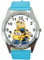 TAPORT Quarzuhr mit blauem Lederband für Animations-Fans, blau, Armband