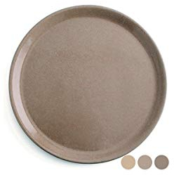 ANAFLOR Plato ASADOS 31 CM Marron Barro Vulcano, Único, Estándar