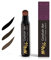 gowwim Temporäre Haarfärbestift-Pinsel, zum Ausbessern der Haarfarbe, sofortiger Concealer, grau-weiße Haarwurzel (Dunkelbraun)