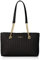 KARL LAGERFELD Damen Karolina Chain Carry Bag Tragetasche, Schwarz / Gold, Einheitsgröße EU