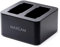 MAXCAM Cargador de batería dual con cable USB tipo C para GoPro HERO12/HERO11/HERO10/HERO9 negro Enduro batería