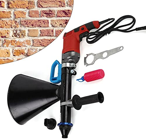 Elektrisch Mörtelpumpe Electric Mortar Grout Gun mit 2 Düse 700W Zement Fugenpistole Mörtelpistole für Flächen die mit Zement aufgefüllt werden müssen